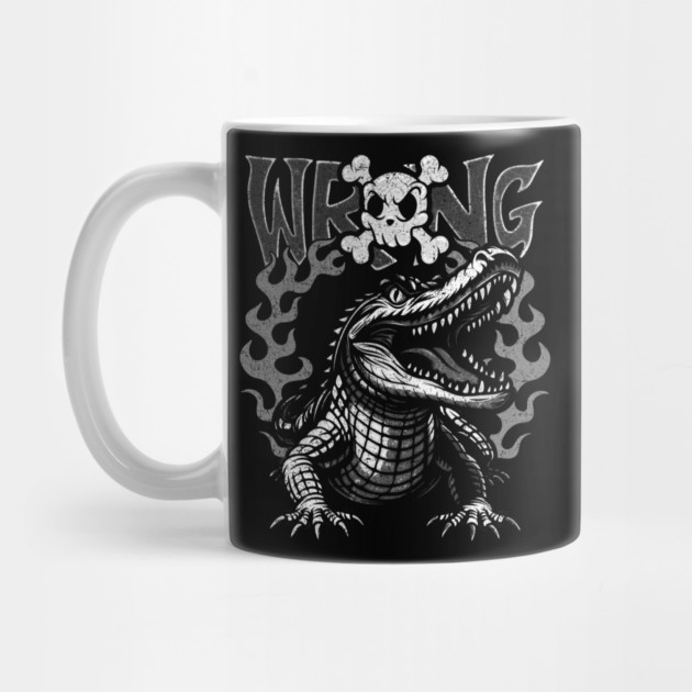 Flame Alligator by Wrongteeshirt