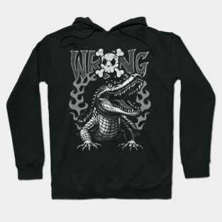 Flame Alligator Hoodie