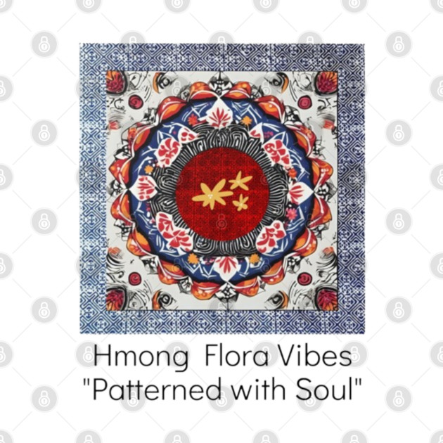 Hmong Flora Vibes – Patterned with Soul by Pimcolle