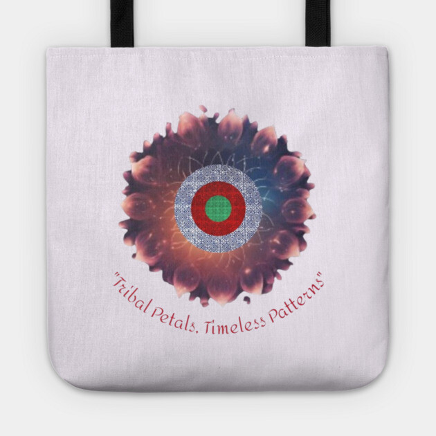 Tribal Petals, Timeless Patterns – A Hmong Bloom Tote by Pimcolle