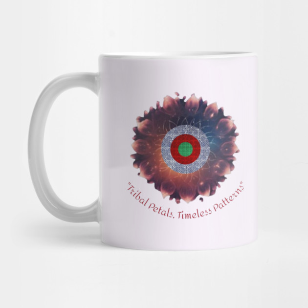 Tribal Petals, Timeless Patterns – A Hmong Bloom by Pimcolle