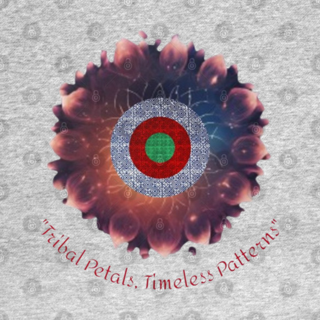 Tribal Petals, Timeless Patterns – A Hmong Bloom by Pimcolle