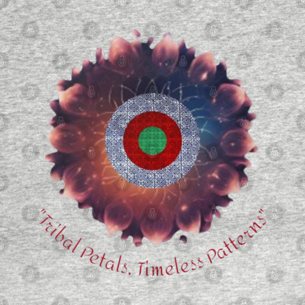 Tribal Petals, Timeless Patterns – A Hmong Bloom by Pimcolle