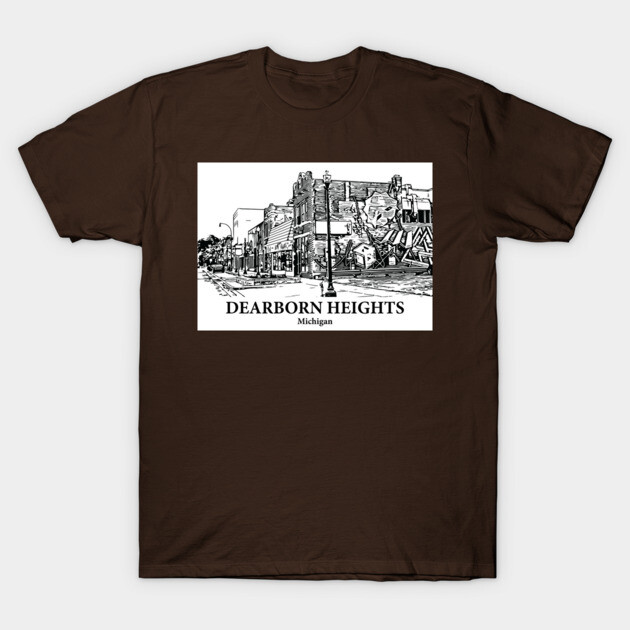 Dearborn Heights - Michigan T-Shirt by Lakeric