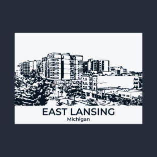 East Lansing - Michigan T-Shirt