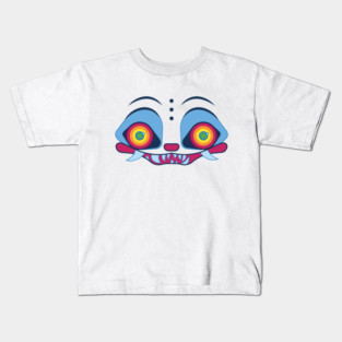 Derpy Kpop Demon Hunters Blue Tiger Kids T-Shirt