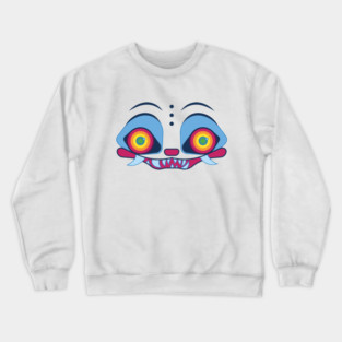 Derpy Kpop Demon Hunters Blue Tiger Crewneck Sweatshirt