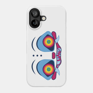 Derpy Kpop Demon Hunters Blue Tiger Phone Case