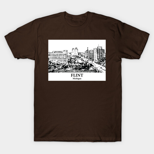 Flint - Michigan T-Shirt by Lakeric