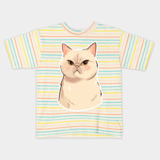 Adorable British Shorthair Cat Kids T-Shirt