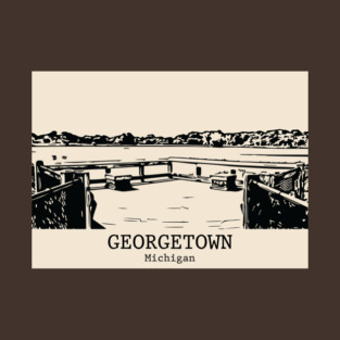 Georgetown - Michigan T-Shirt