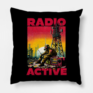 Radioactive Radio Pillow