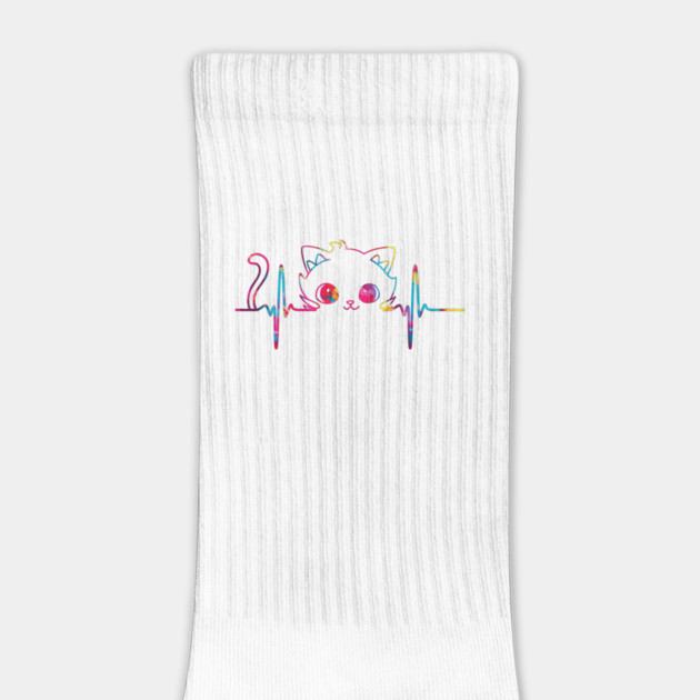 Cute Kitty Heartline by Designed By Marty