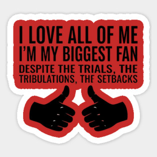 Mental health: Trials and Tribulations Sticker