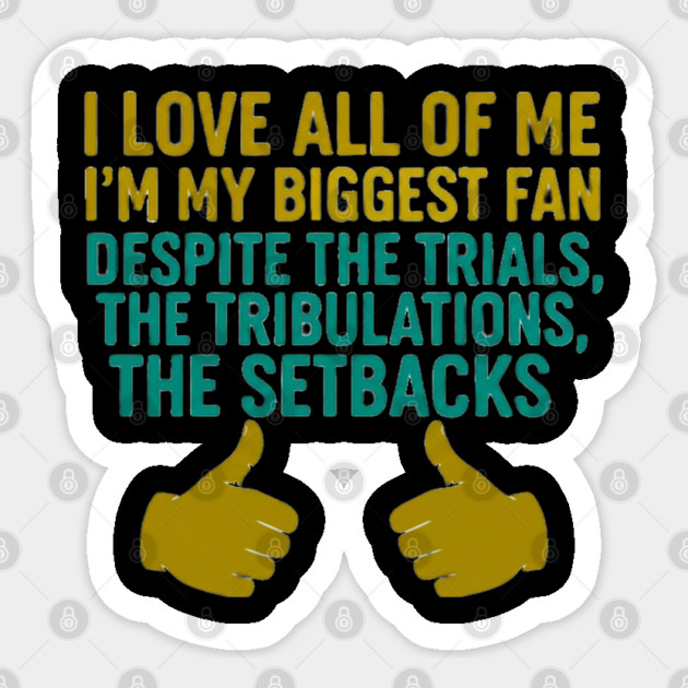 Mental Health/ Trials and Tribulations Sticker by Lamar 's Store