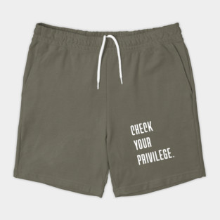 White-Privilege Shorts