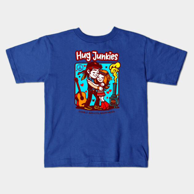 HUG JUNKIES Kids T-Shirt by Fabrik