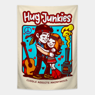 HUG JUNKIES Tapestry