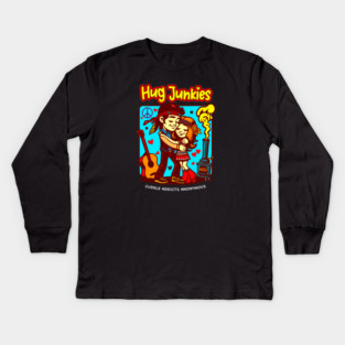 HUG JUNKIES Kids Long Sleeve T-Shirt