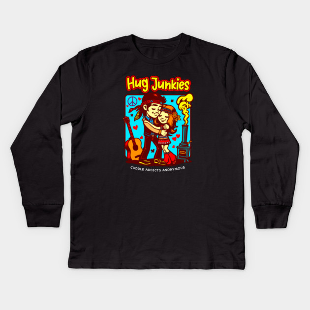 HUG JUNKIES Kids Long Sleeve T-Shirt by Fabrik