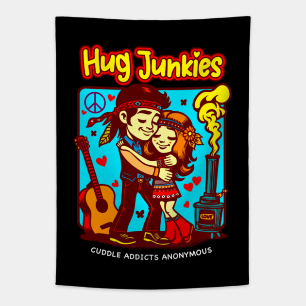 HUG JUNKIES Tapestry by Fabrik