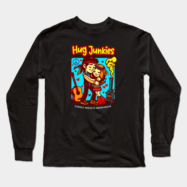 HUG JUNKIES Long Sleeve T-Shirt by Fabrik