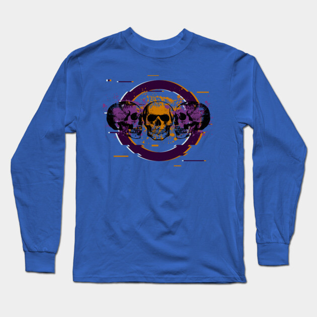 Split Personalities Long Sleeve T-Shirt by casualteesinc