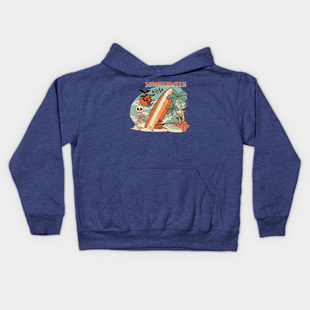 Summerween Kids Hoodie by casualteesinc