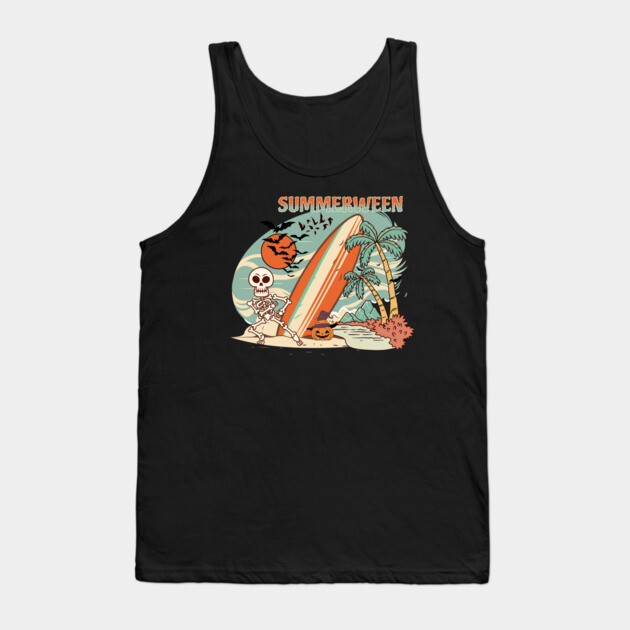 Summerween Tank Top by casualteesinc