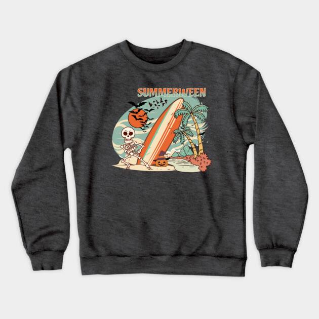 Summerween Crewneck Sweatshirt by casualteesinc