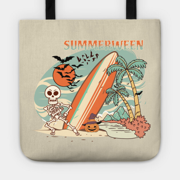 Summerween Tote by casualteesinc