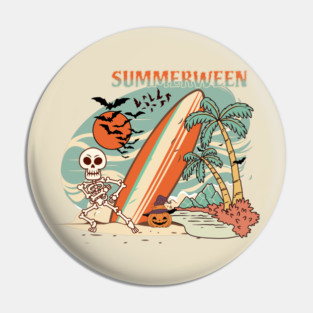 Summerween Pin