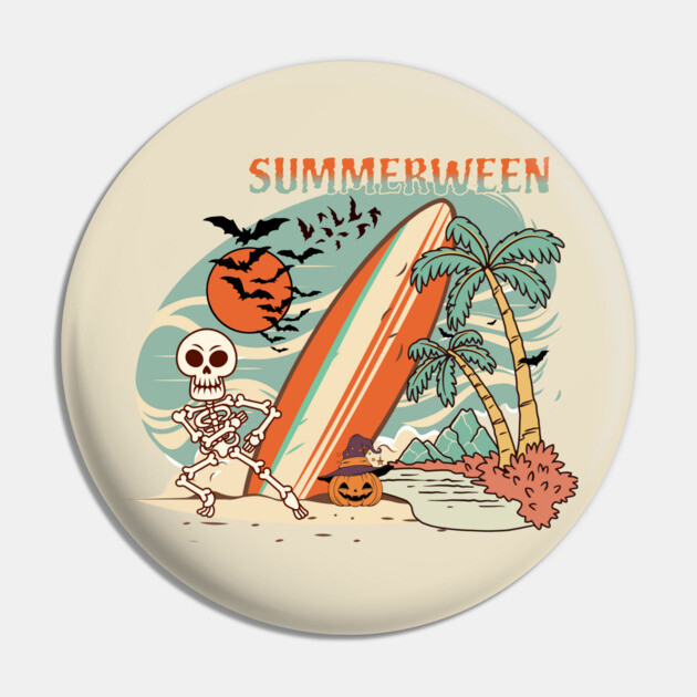 Summerween Pin by casualteesinc