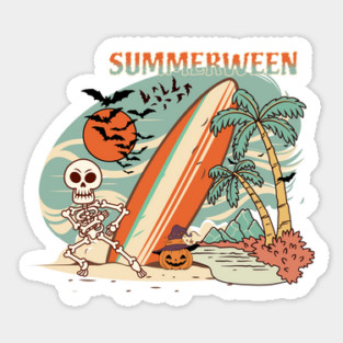 Summerween Sticker