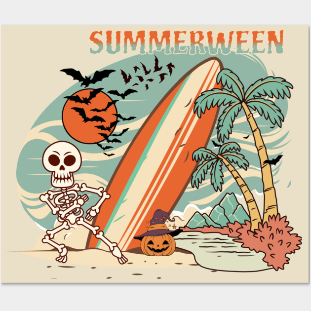 Summerween Wall Art by casualteesinc