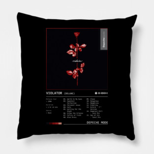Violator (1990) by Depeche Mode Pillow