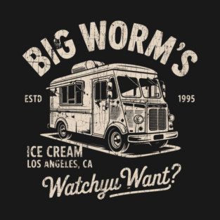 Big Worm's Ice Cream Truck T-Shirt