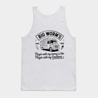 Big Worm Friday  Ice Cream Tank Top