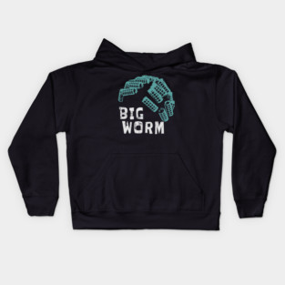 Vintage 'Friday' Big Worm Kids Hoodie