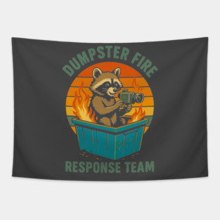 Dumpster-FIRE-response-team Tapestry