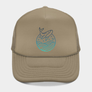 Jumping Whale Hat