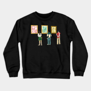 Ferris Bueller At The Art Museum - loukajhabn #5883 Crewneck Sweatshirt