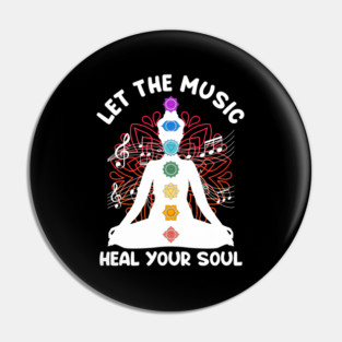 Musik Yoga Let The Music Heal Your Soul  Yoga Pin