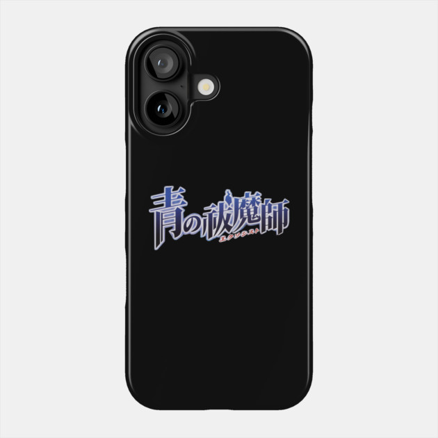 Blue Exorcist Logo  Art Phone Case by Otaku Vibes