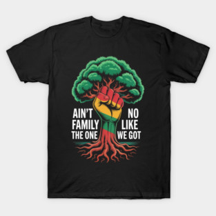 Ain't No Family Like the One We Got Family Reunion Fist Hand T-Shirt