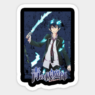 Ao no Exorcist Rin Okumura Fan Design Magnet