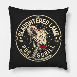 The Slaughtered Lamb Pillow