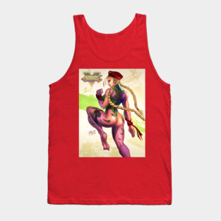 Cammy from Street Fighter Tank Top