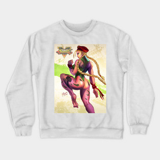 Cammy from Street Fighter Crewneck Sweatshirt