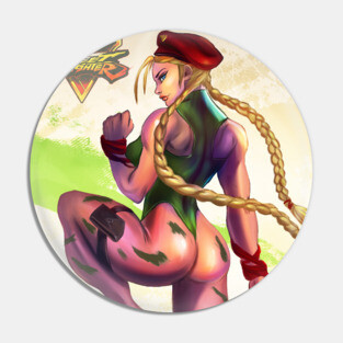 Cammy from Street Fighter Pin